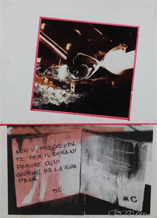 Antonio Del Donno (Benevento 1927) Senza titolo Anni 2000 Dim.70x50 Tecnica...