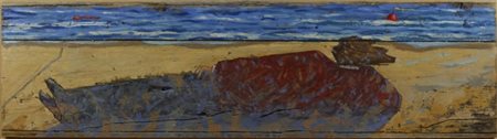 Giampaolo Talani (San Vincenzo 1955 - Pisa 2018) L’uomo sulla spiaggia 2009...