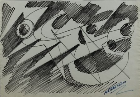 Umberto Mastroianni (Fontana Liri 1910 - Milano 1998) Storie di scena 1987...