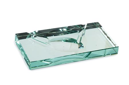 FONTANA ARTE Posacenere Vetro molato, 1,5 x 14,9 x 8 cm CONDITION REPORT...