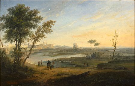 SERGIO FERGOLANapoli, 1936 - Modena, 1994 Paesaggio Olio su tela, 28 x 42 cm...