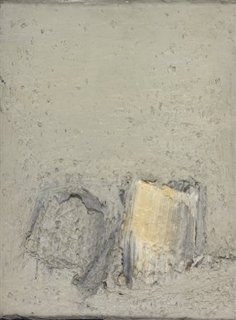 CARLO MATTIOLIModena, 1911 - Parma, 1994 Natura morta bianca, 1966 Olio su...