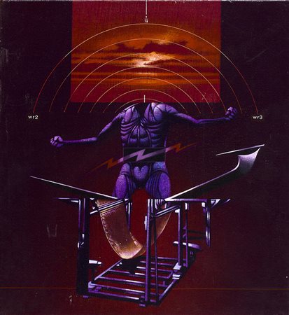 SERGIO SARRITorino, 1938 Studio per “L’Idolo” Acrilico su tela, 54 x 50 cm...