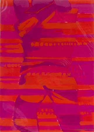 TITINA MASELLIRoma, 1924 - 2005 Atleta, 1981 Acrilico su cartoncino, 70 x 50...