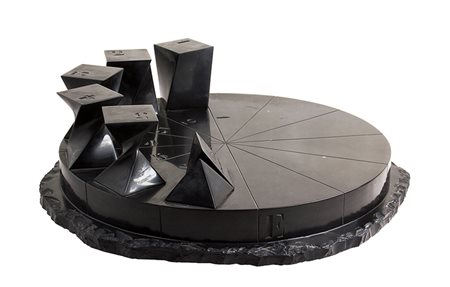 GIÒ POMODOROOrciano di Pesaro, 1930 - Milano, 2002 Piccola Tavola Temporale,...