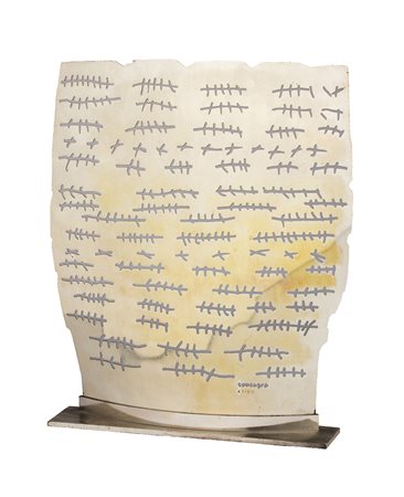 PIETRO CONSAGRAMazara del Vallo, 1920 - Milano, 2005 Senza titolo Scultura in...