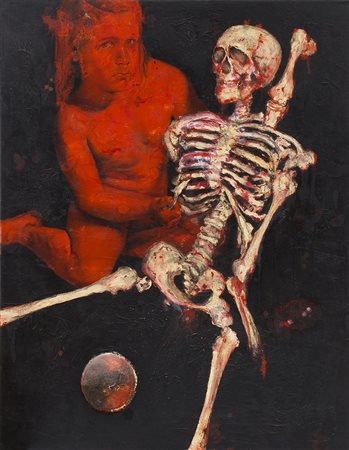 FEDERICO GUIDAMilano, 1969 Tra demonio e santità, 2005 Olio e tecnica mista...