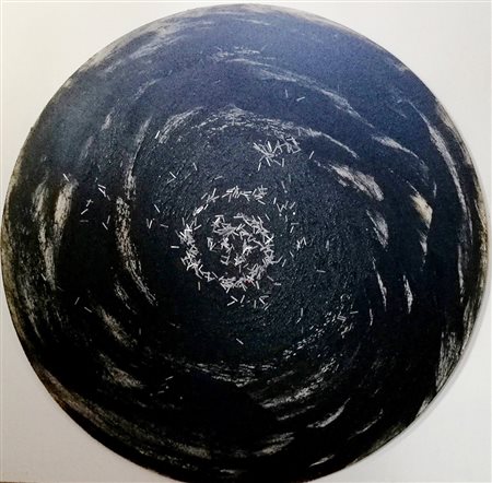 ANTONELLA DI RENZO Pericolosa Dipendenza Tecnica mista Acrilico ferro su...