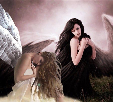 ALEX CAMINITI Cori Angelici olio su tela cm 90x90