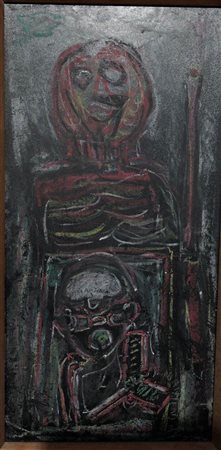 MARIO MARTINI The War gessetti colorati cm 30x60