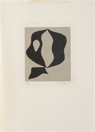 Hans Arp (Strasburgo 1887 - Basilea 1966)Da "Le Voilier dans la foret" lotto...