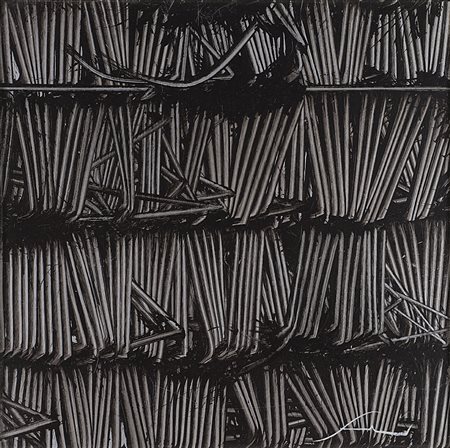 Emilio Scanavino (Genova 1922 - Milano 1986)"Senza titolo" 1970acrilico su...