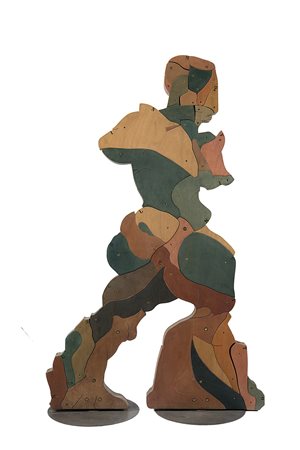 Bruno Chersicla (Trieste 1937 - 2013)"Espansione spiralica di muscoli in...