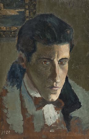 Gianfilippo Usellini (Milano 1903 - Arona 1971)"Ritratto di Mario Tozzi"...
