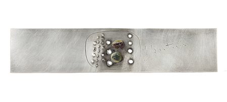 Lucio Fontana (Rosario Di Santa Fé 1899 - Comabbio 1968)"Concetto spaziale"...