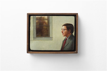 Gregory Gillespie (New Jersey 1936 - Massachusetts 2000)"The Amhearst...