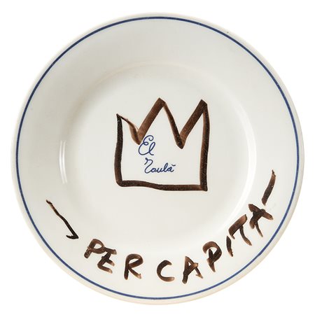 Jean-Michel Basquiat (New York 1960 - 1988)"Per capita" 1983pennarello su...