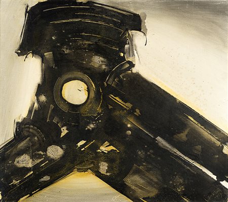 Gianni Bertini (Pisa 1922 - Caen 2010)"Furore di Pandora" 1959tecnica mista...