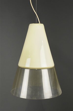 Lotto di 2 lampade a sospensione.