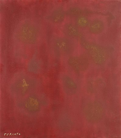 GIULIO TURCATO (1912 - 1995) Composizione, 1969 olio e tecnica mista su tela,...