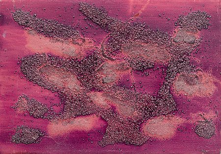 GIULIO TURCATO (1912 - 1995) Arcipelago olio e tecnica mista su tela, cm...