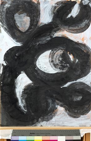 PINOT GALLIZIO (1902 - 1964) Senza titolo tempera su carta, cm 48x66...