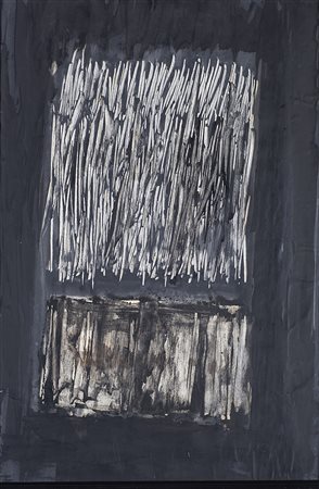 ARNALDO POMODORO (1926) Senza titolo, 1957 china e acquerello su carta...