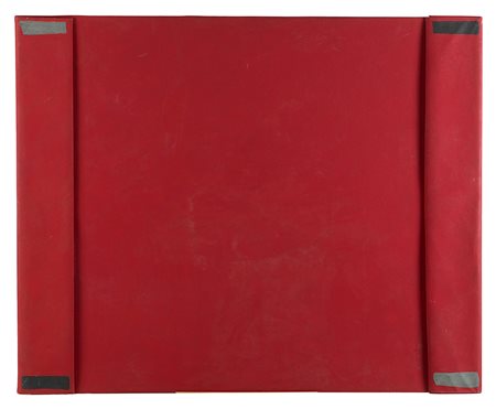 CESARE BERLINGERI (1948) Piegando il rosso, 1992-1993 tecnica mista su tela,...