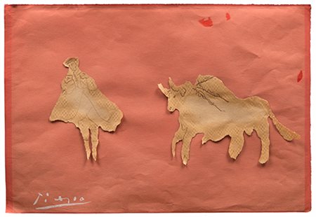 Pablo Picasso (1881-1973) Torero et taureau, 1940-1950 Inchiostro a penna,...