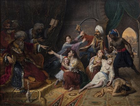 Frans Josef Luckx (1802-1849) Pleading for Justice (Supplicando giustizia)...