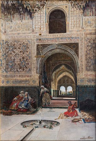 Inghilterra, fine del XIX - prima metà del XX secolo Scena amorosa in un...