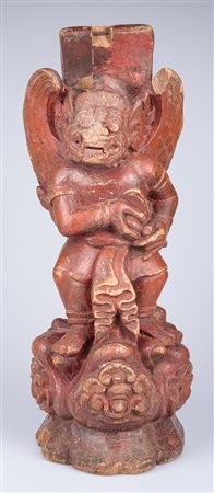 Giava o Bali Hanuman alato - Garuda,fine del XIX - inizi del XX secolo Legno...