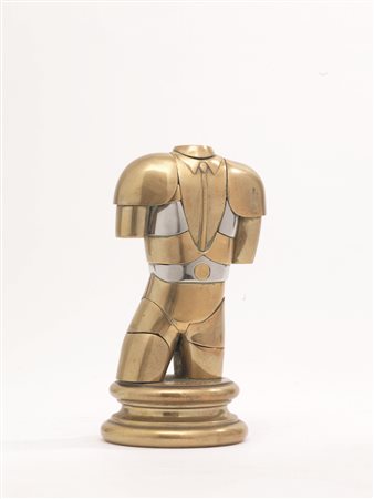 Miguel Berrocal MANOLETE (OPUS 155) metallo, h cm 12,5; es. 2.855/10.000...