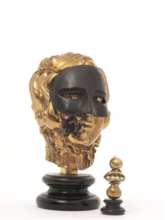 Miguel Berrocal LORELAI metallo, h cm 29; es. 128/500 firmato e numerato...