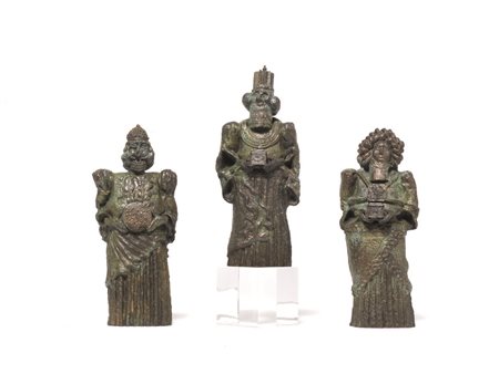 Miguel Berrocal I RE MAGI metallo, h cm 14 ciascuno; es. 52/250 firmati e...