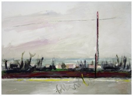 TONINO GOTTARELLI 1920 - 2007 Senza titolo 1993 Olio su tela 60 x 80. Firma...