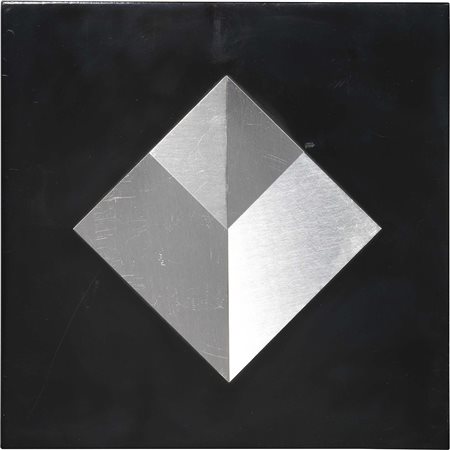 Getulio Alviani Udine 1939 - Milano 2018 Testura vibratile Acciaio spazzolato...