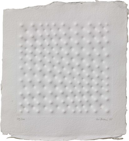 Enrico Castellani Castelmassa (Ro) 1930 - Roma 2017 Senza titolo, 1995...