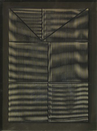 Alberto Biasi Padova 1937 Dinamica visuale, 1973 Cartoncino serigrafato e...