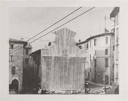 Christo (Christo Javacheff) Gabrovo 1935 Due grafiche da «Packet Fountain and...