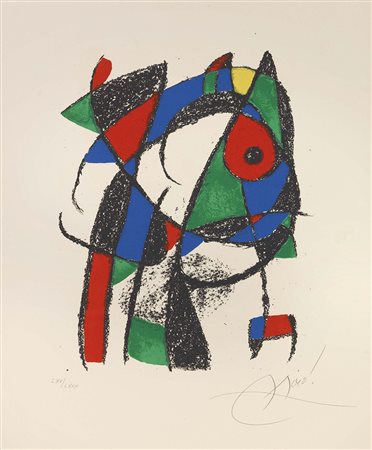 Joan Miró Barcellona 1893 - Palma di Maiorca 1983 Senza titolo, 1974...