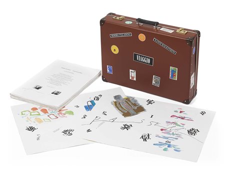 Mimmo Paladino e Nanni Balestrini Paduli (Bn) 1948 e Milano 1935 Viaggio,...