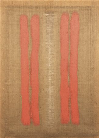 Salvatore Emblema Terzigno (Na) 1929 - 2006 Senza titolo, 1999 Terra colorata...