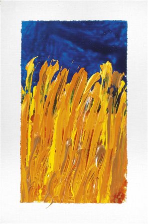 Mario Schifano Homs 1934 - Roma 1998 Senza titolo, 1990 Smalto su tela, cm....