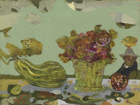 Antonio Possenti Lucca 1933 - 2016 In campagna Olio su tavola, cm. 30x40...