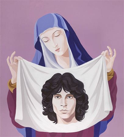 Giuseppe Veneziano Mazzarino (Cl) 1971 La Veronica di Jim, 2010 Acrilico su...