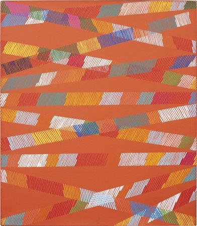 Piero Dorazio Roma 1927 - Todi (Pg) 2005 Tarirape III, 1985 Olio su tela, cm....