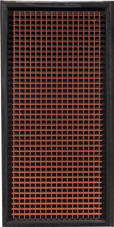 Bernard Aubertin Fontenay-aux-Roses 1934 Monorosso, 1982 Metallo dipinto su...