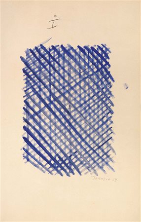 Piero Dorazio Roma 1927 - Todi (Pg) 2005 Reticolo, 1969 Acquerello su carta,...