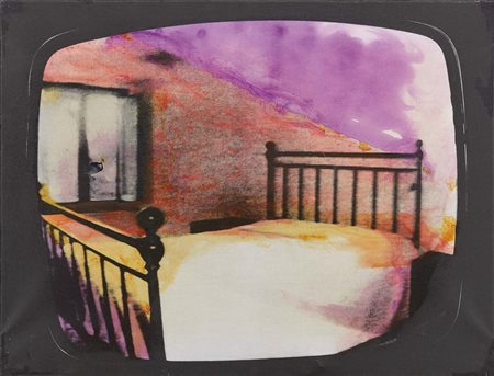 Mario Schifano Homs 1934 - Roma 1998 Senza titolo, prima metà anni Settanta...